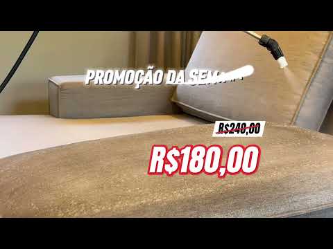 Prévia do vídeo de limpeza de estofados da Magic Clean